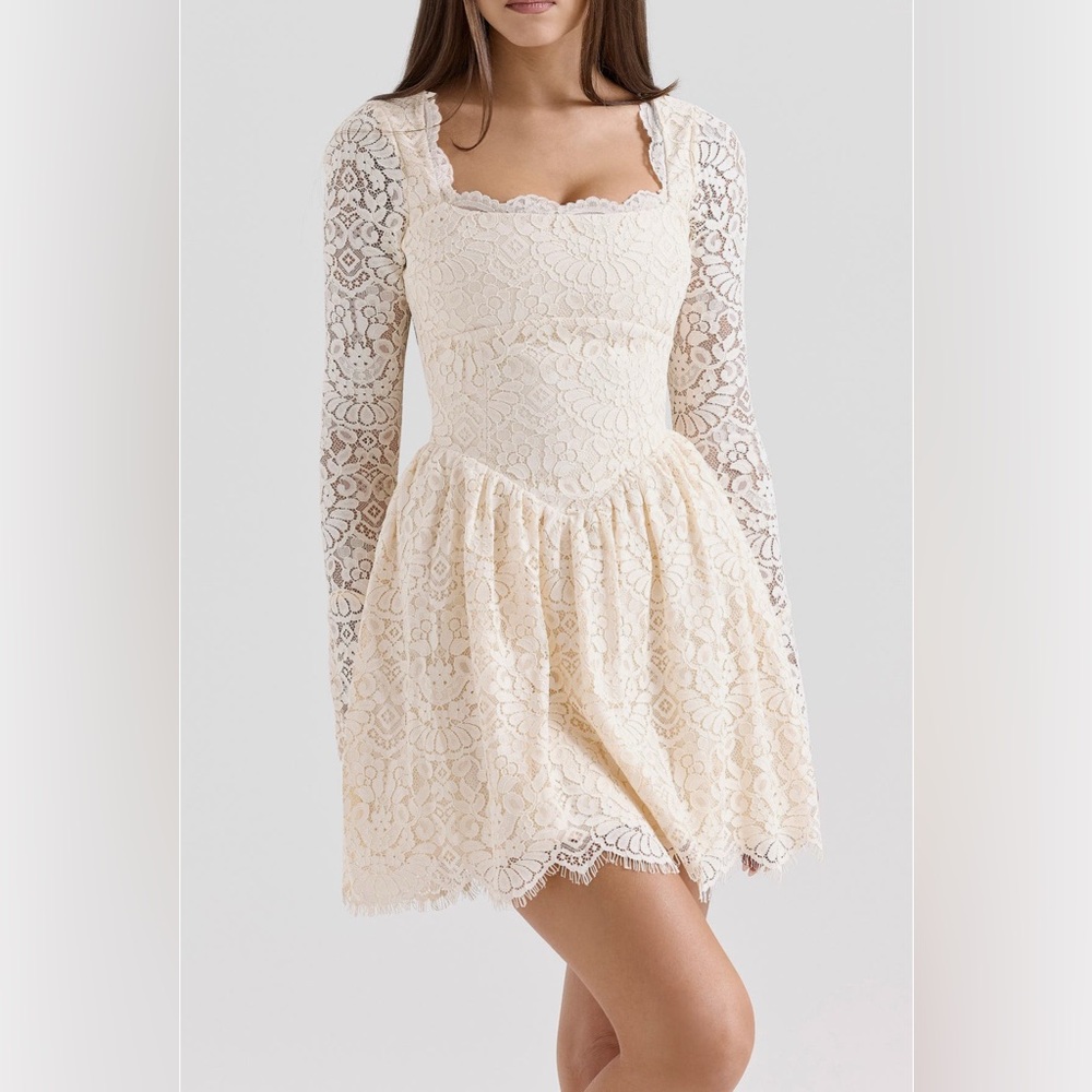 House of CB Fae Long Sleeve Mini Dress